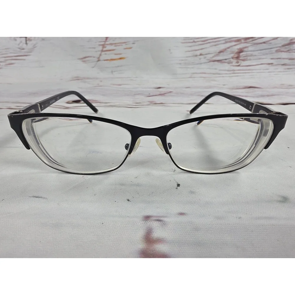 Harley-Davidson HD0538 002 Black Cat Eye Eyeglasses Frames Women 55-16-140